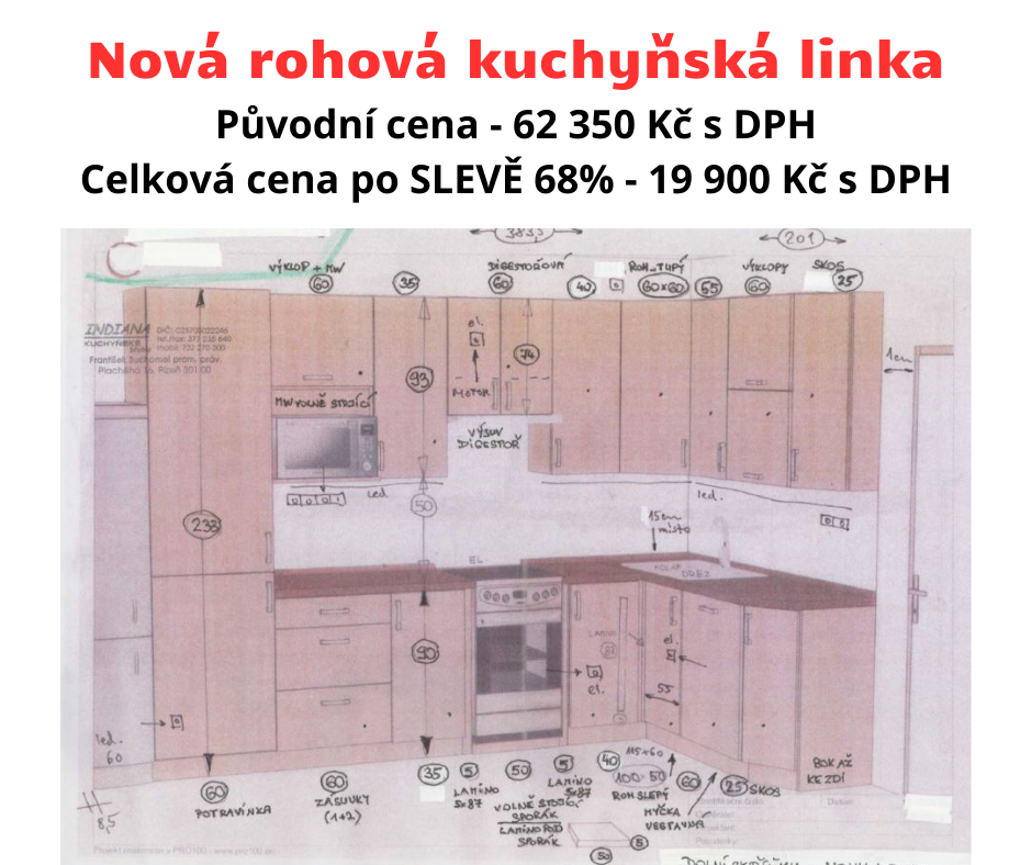 Pvodn cena - 62 350 K s DPH Celkov cena po SLEV 68% - 19 900 K s DPH